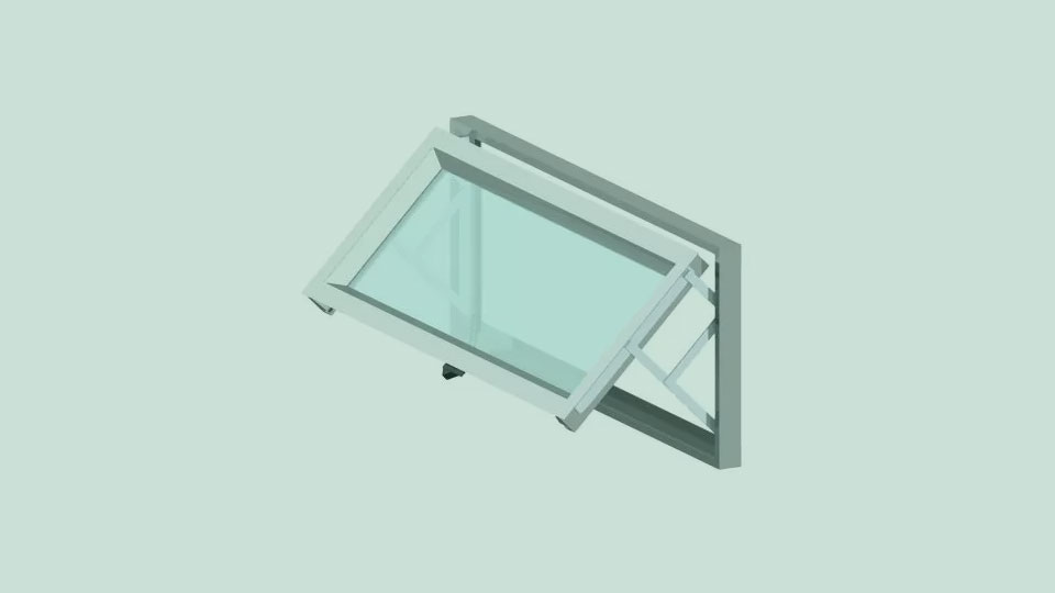 sistema proyectable para ventanas de aluminio
