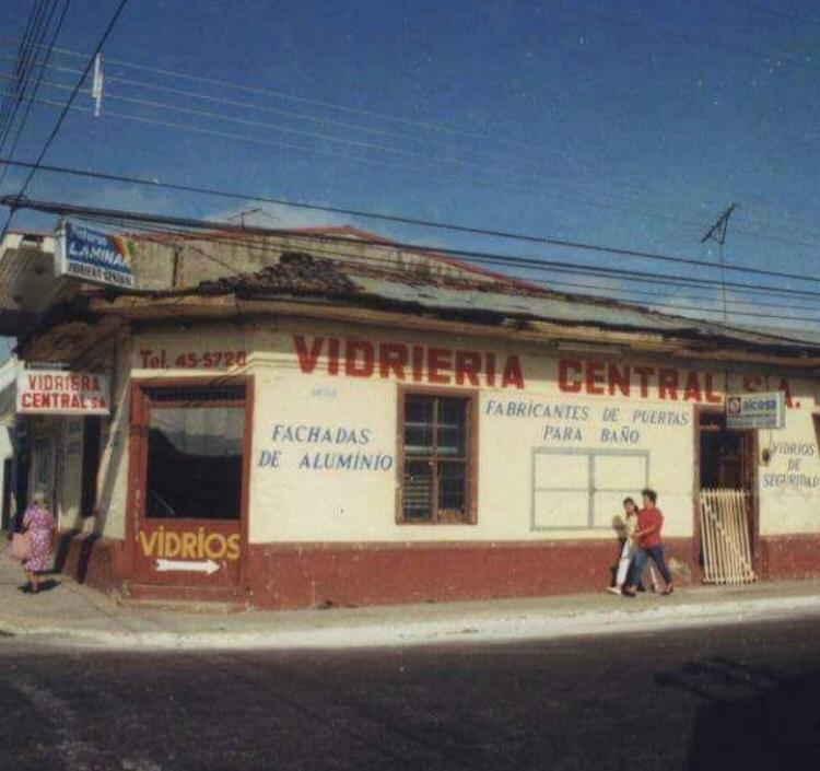 Vidriera Central (Vitrocentro) en los 80's