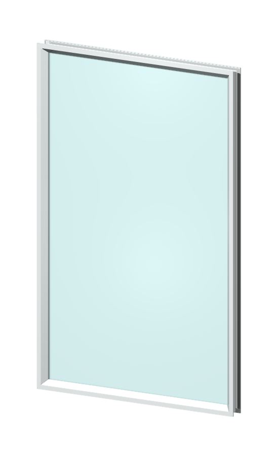 ventana series nacionales - sistema fijo - vitrocentro