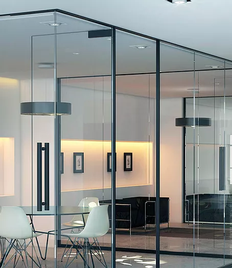 vidrio-templado accesorios para ventanas y puertas de aluminio